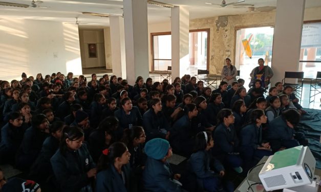 Health and Hygiene Activity in Mahamaya Balika Inter College, Noida